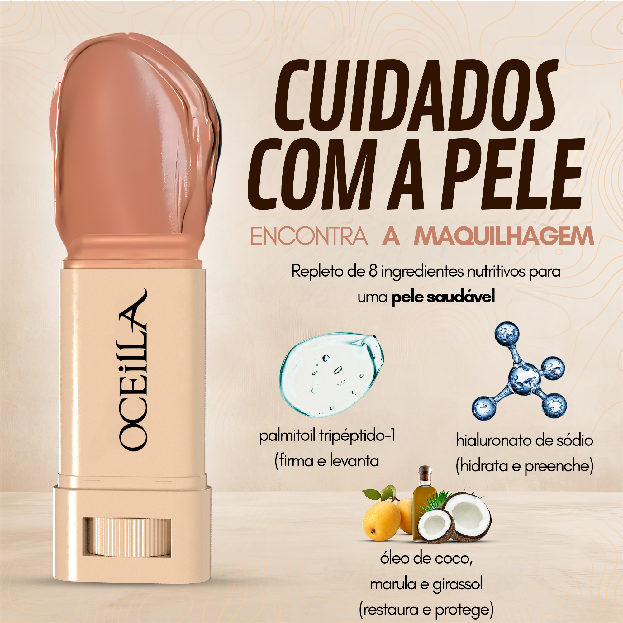 Bálsamo de Beleza com Sérum e Cor
